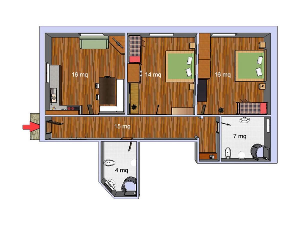 Appartamenti Suttru Badia  Room photo